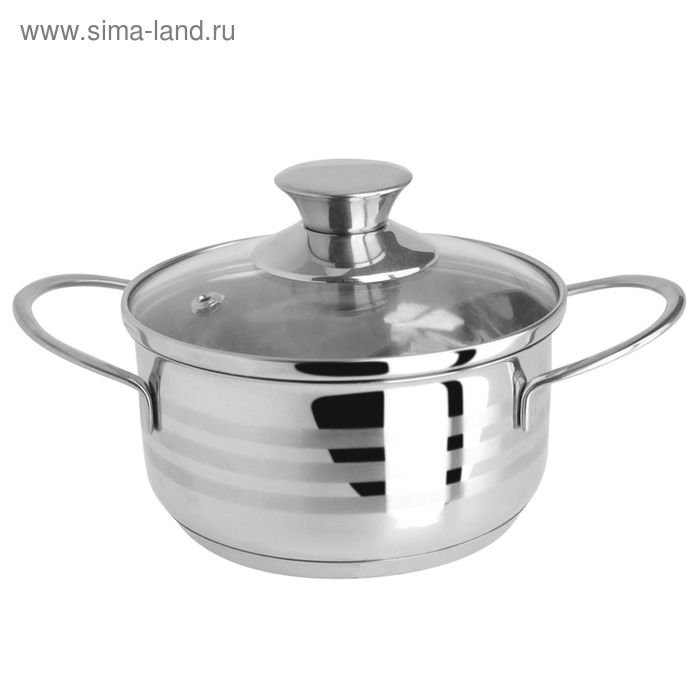 

Кастрюля Regent inox Bimbo Vitro, размер 14х7 см 1 л