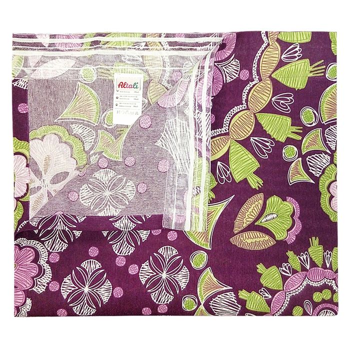 Штора с рисунком Luna, размер 180x270 см, цвет фиолетовый