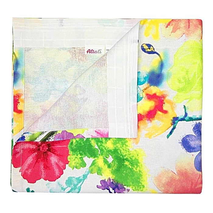 Штора с рисунком Nepali flowers0Х270 см, цвет мультиколор