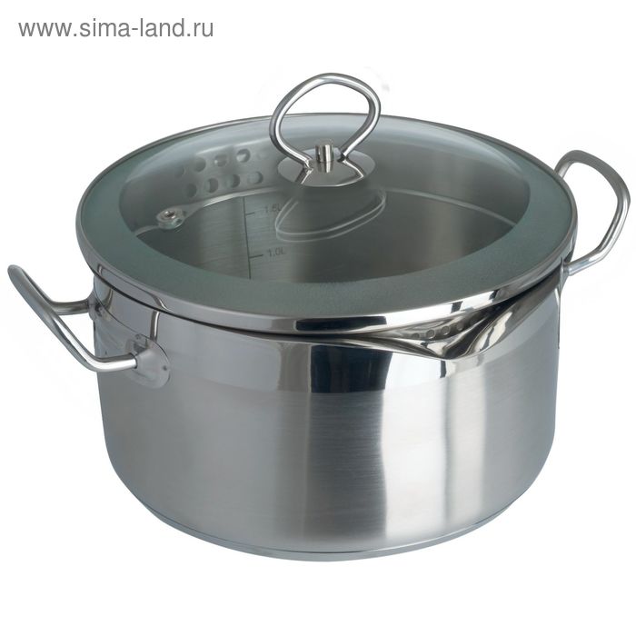

Кастрюля Regent inox Pasta Vitro, размер 24х13 см, 5.9 л