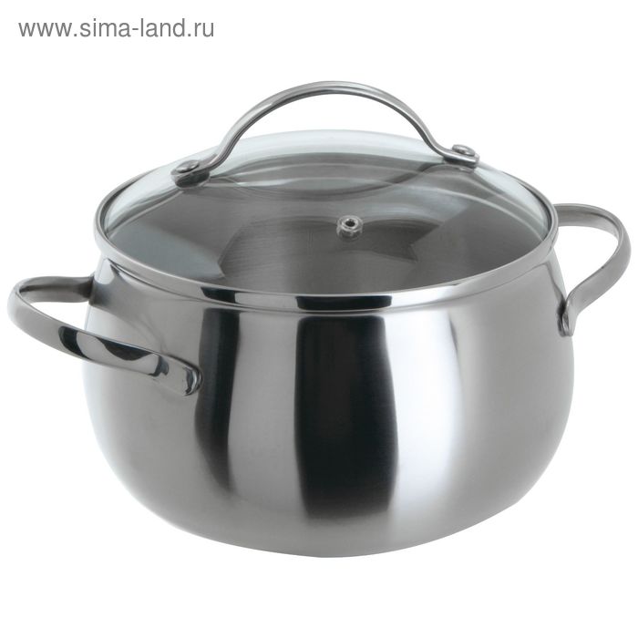 

Кастрюля Regent inox Apple D, матовое полирование, размер 24х13.5 см 6.7 л