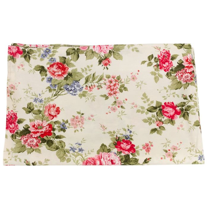 Штора с рисунком "Нектар", размер 170х270 см, цвет красный