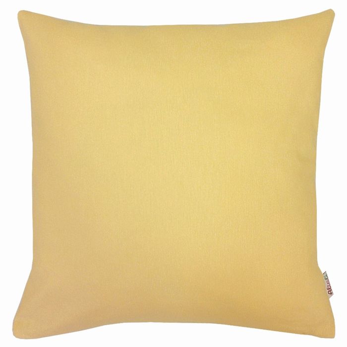 Чехол для декоративной подушки "Бейдж", размер 43х43 см, цвет кремовый