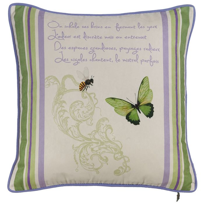 Чехол для декоративной подушки "Букет лаванды", размер 45х45 см