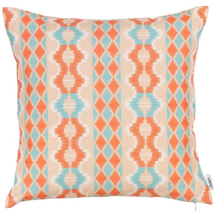 Чехол для декоративной подушки "Восточные узоры_red", размер 45х45 см