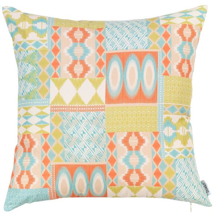 Чехол для декоративной подушки "Восточные узоры_red", размер 45х45 см