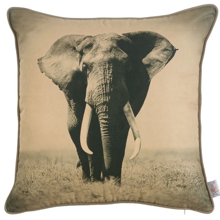 Чехол для декоративной подушки "Дикая природа", размер 45х45 см