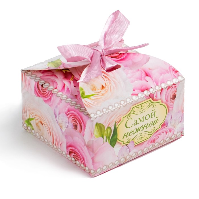 Салфетка махровая Collorista "Самой нежной", МИКС, 30х30 см, 100% хлопок