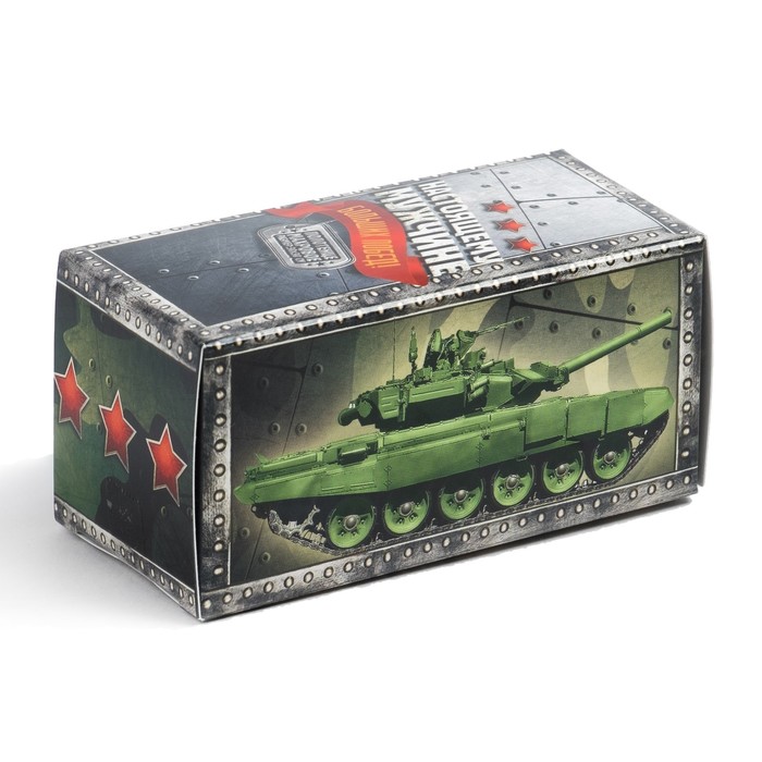 Салфетка махровая Collorista "Больших побед", МИКС, 30х30 см, 100% хлопок