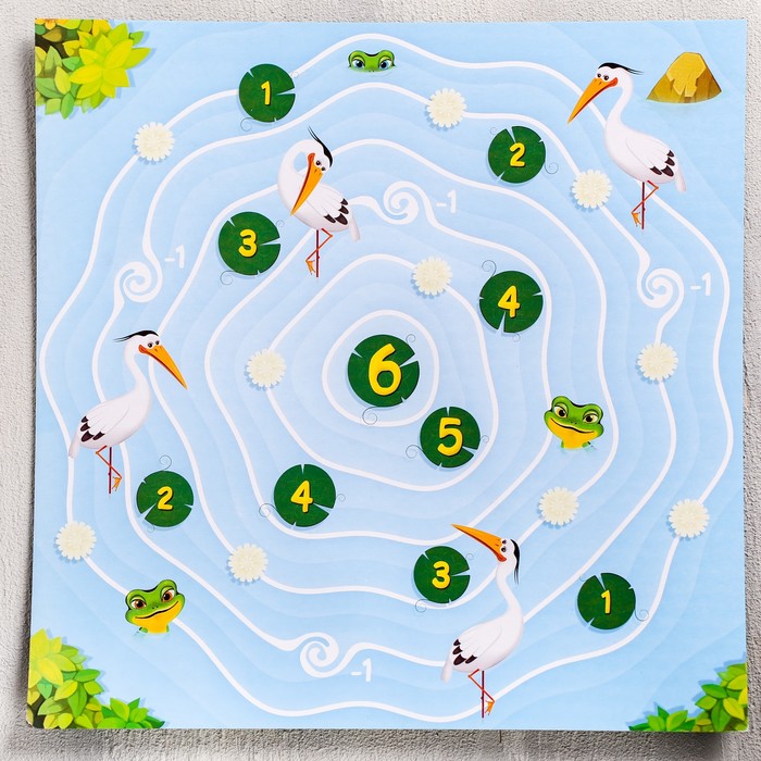 Настольная игра семейная "Лягушки-Кваксы"