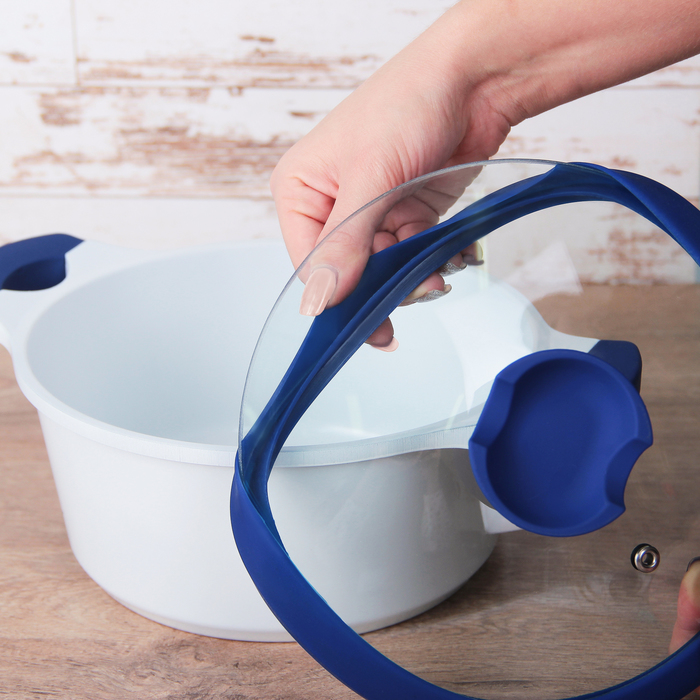 Кастрюля литая с керамическим покрытием d=20 см "Модерн", 1,8 л