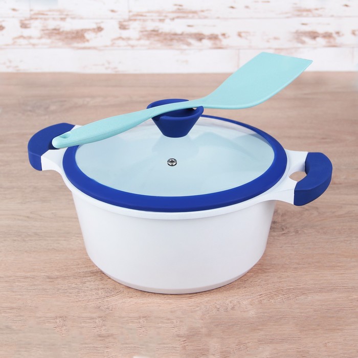 Кастрюля литая с керамическим покрытием d=24 см "Модерн", 3,1 л