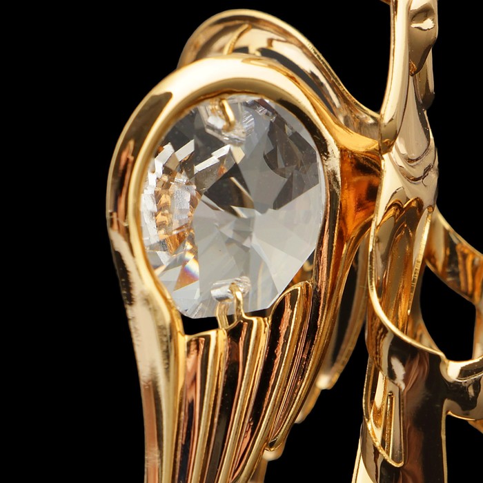 Сувенир «Ангел», с кристаллами Сваровски, 7,5 см