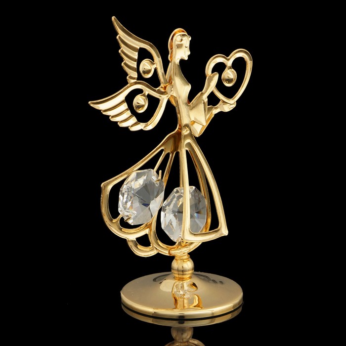 купить Сувенир «Ангел», с кристаллами Сваровски, 7,5 см