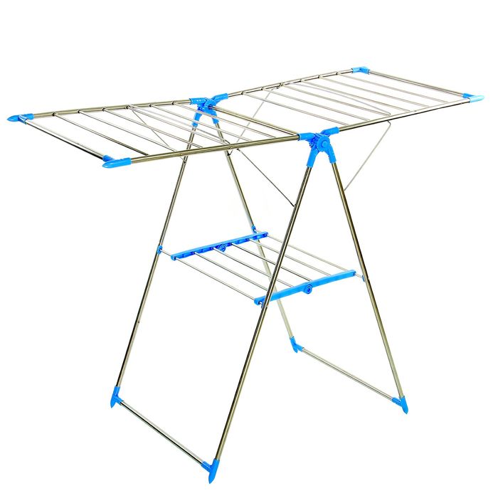 Сушилка для белья напольная складная, цвет МИКС