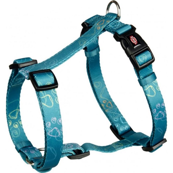 Шлейка-Н Trixie Jimmy, XS–S: 30–40 см/15 мм, бирюзовый