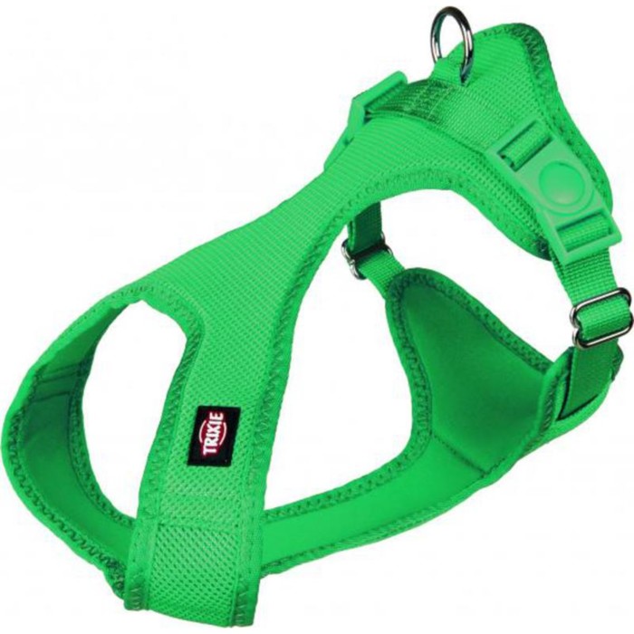 Шлейка Trixie Soft, XXS–XS: 28–40 см/15 мм, зеленый