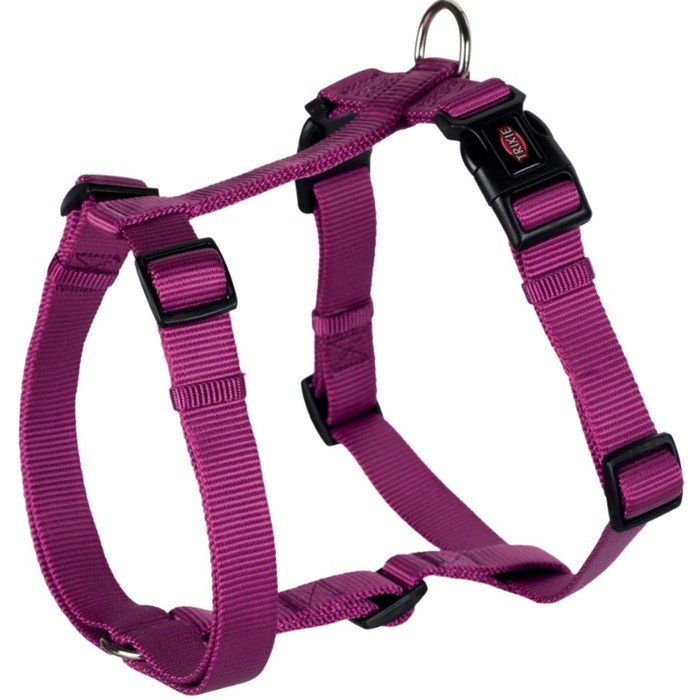 Шлейка Trixie Premium, р-р XS–S, 30–40 см/10 мм, ягодный