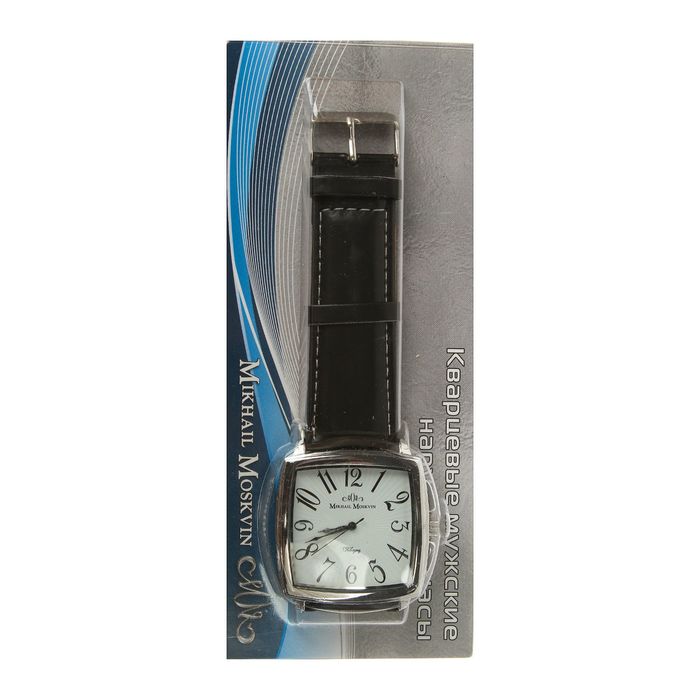 Часы наручные мужские "Михаил Москвин классика" кварцевые модель 1039A1L6