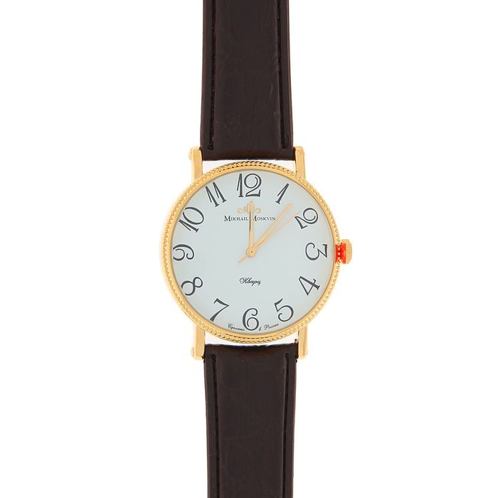 Часы наручные мужские "Михаил Москвин классика" кварцевые модель 1128A2L2