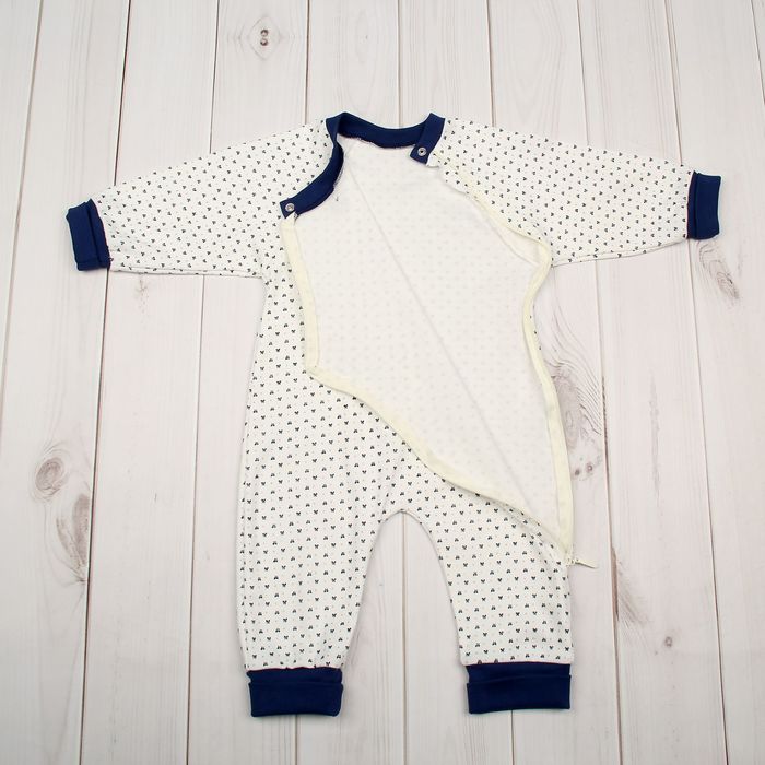 Комбинезон для девочки "Люкс", рост 80 см (50), цвет серебро ЯЗД159067н_М