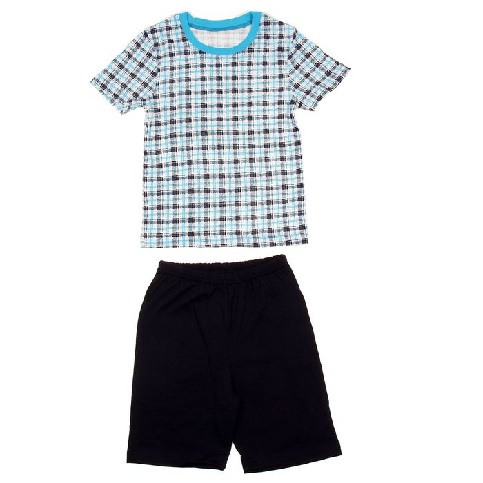 Пижама для мальчика "Серия", рост 86 см (48), цвет тёмно-синий УНЖ006001н_М