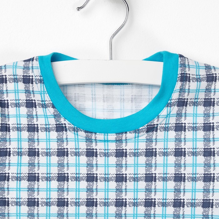 Пижама для мальчика "Серия", рост 116 см (60), цвет тёмно-синий УНЖ006001н