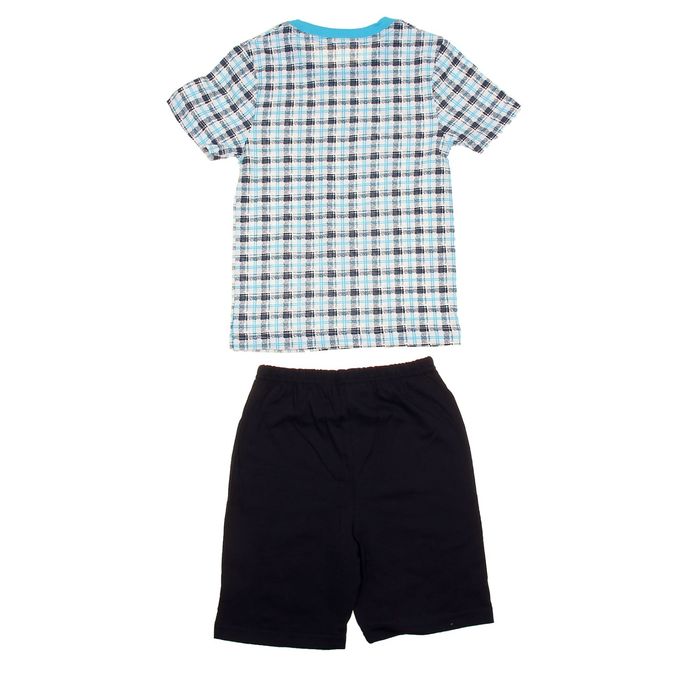 Пижама для мальчика "Серия", рост 116 см (60), цвет тёмно-синий УНЖ006001н