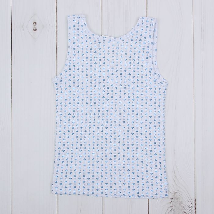 Майка для девочки "Зайка моя", рост 92 см (50), цвет васильковый ДНМ120024н_М