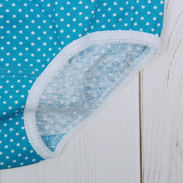 Гарнитур для девочки "Зверушки", рост 92 см (50), цвет белый/бирюзовый, принт кошка ДНГ681001н_1_М