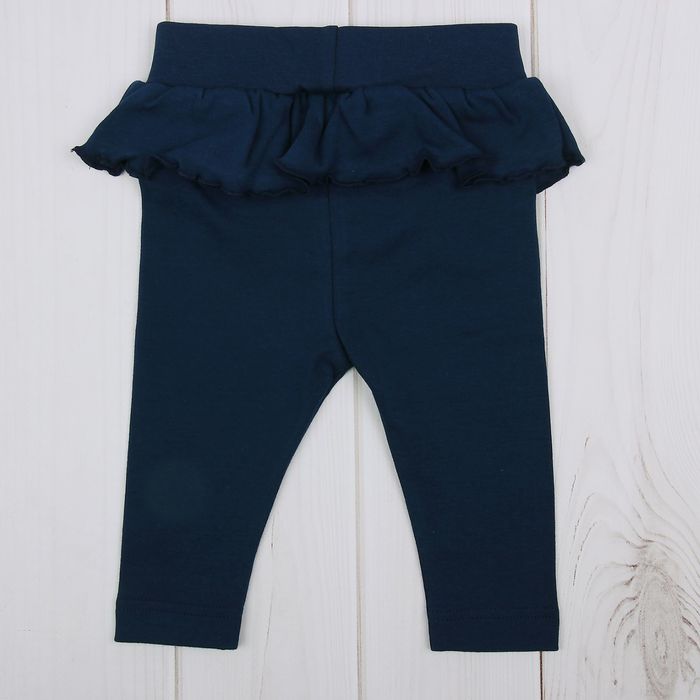 Рейтузы для девочки "Люкс", рост 92 см (54), цвет тёмно-синий ДЮЛ912067_М