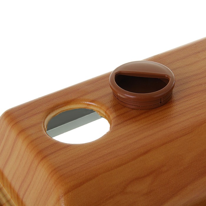 Аквариум с крышкой прямоугольный 100л, вишня