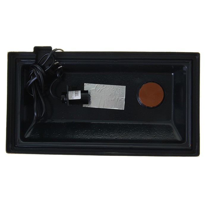 Аквариум с крышкой прямоугольный 100л, вишня