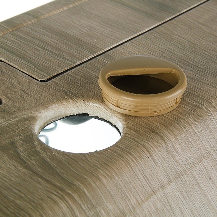 Аквариум с крышкой прямоугольный 100л, французский дуб