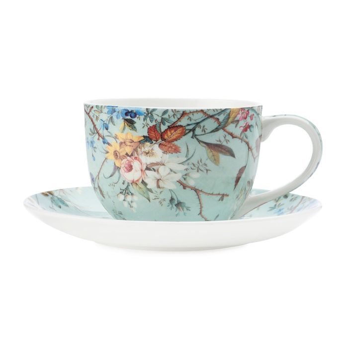 Чашка с блюдцем "Луг"