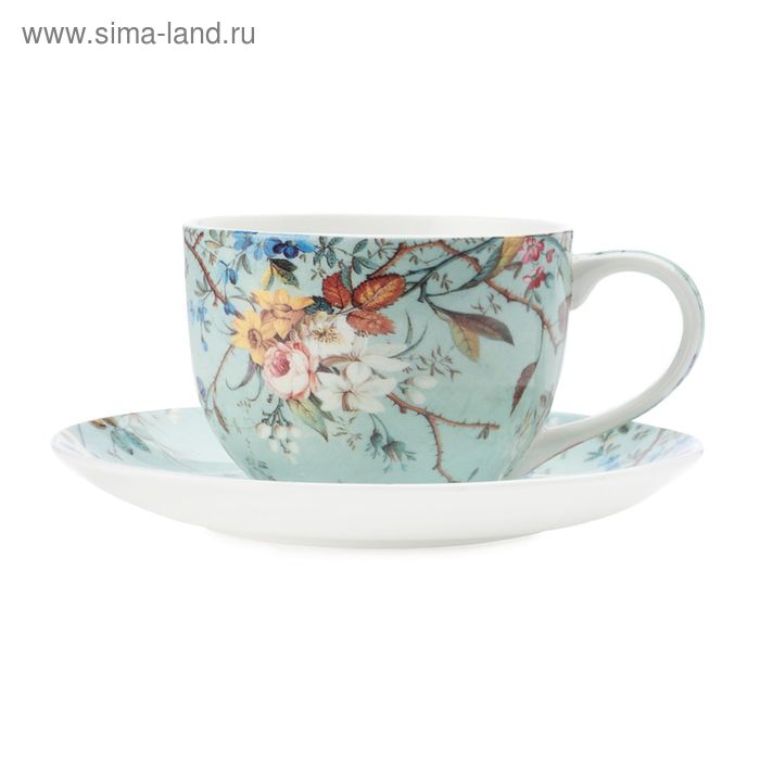 Чашка с блюдцем Луг 250 мл 1137₽