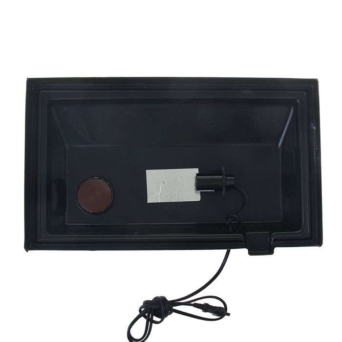 Аквариум с крышкой прямоугольный 100л,орех