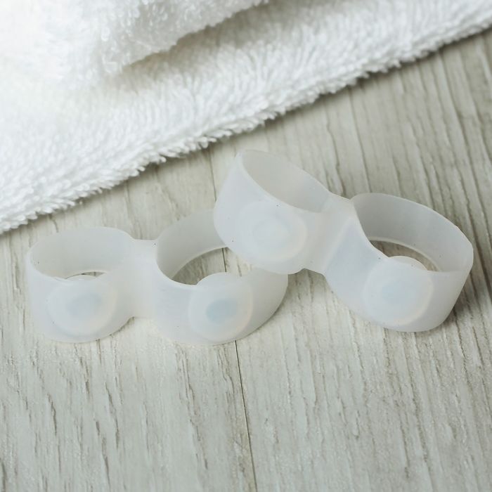 Набор магнитов для похудения на пальцы ног, 2шт