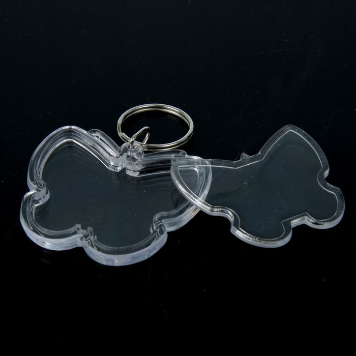 Капсула для полиграфической вставки "Бабочка" 5,2х5,5 см