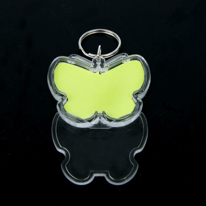 Капсула для полиграфической вставки "Бабочка" 5,2х5,5 см