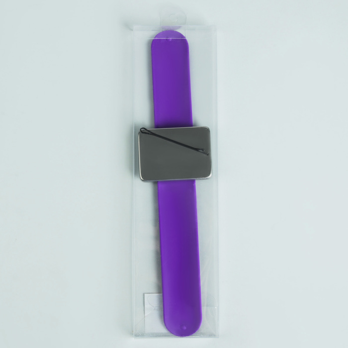 Магнитный браслет-держатель для шпилек и невидимок, прямоугольный, цвет МИКС