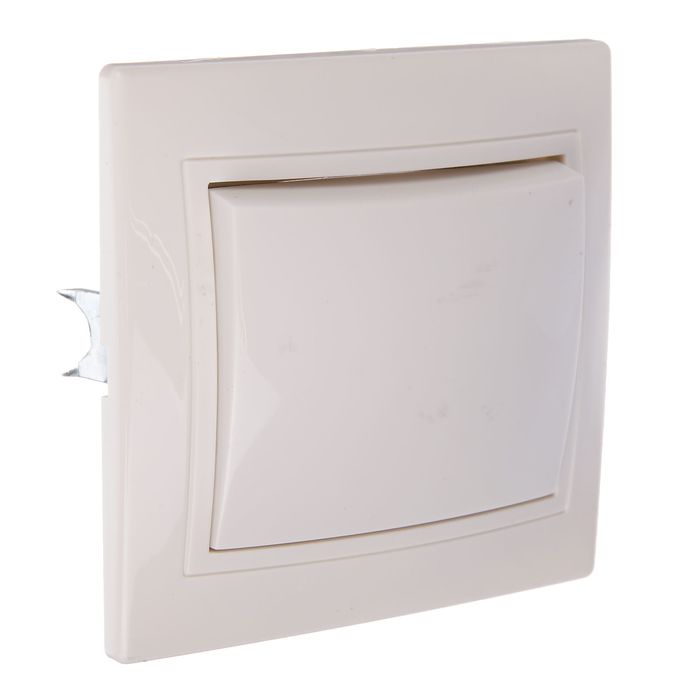 Выключатель TDM "Таймыр", 10 А, 1 клавиша, белый, SQ1814-0001