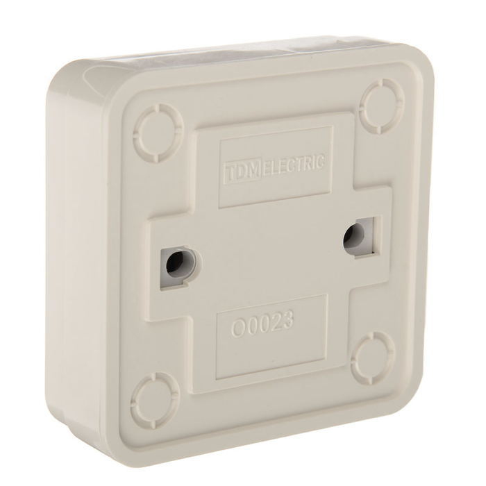 Выключатель TDM"Ладога", 10 А, IP20, 2 клавиши, открытый, цвет слоновая кость, SQ1801-0004