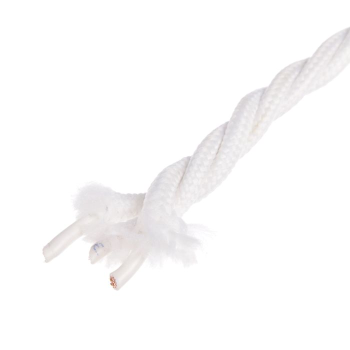 Провод ТDM "Ретро", ПВО 3х2.5 мм, витой, ГОСТ, "Эко", 50 м, белый, SQ2801-0004