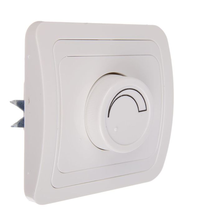 Светорегулятор TDM "Валдай", 600 Вт, поворотный, белый, SQ1804-0016