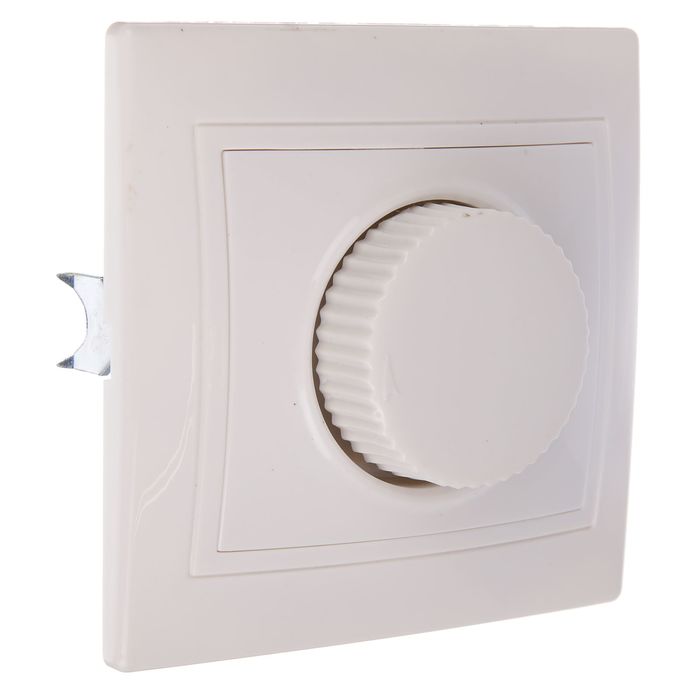 Светорегулятор TDM "Таймыр", 600 Вт, поворотный, белый, SQ1814-0024