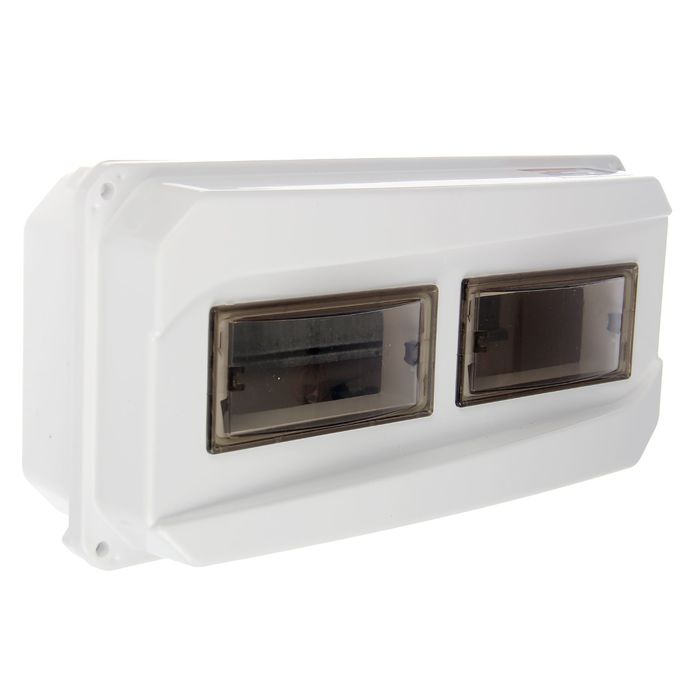 Щит учета TDM ЩРН-12-1ф, IP55, для 1ф счетчика, пластиковый, 167х350х111 мм, SQ0906-0502