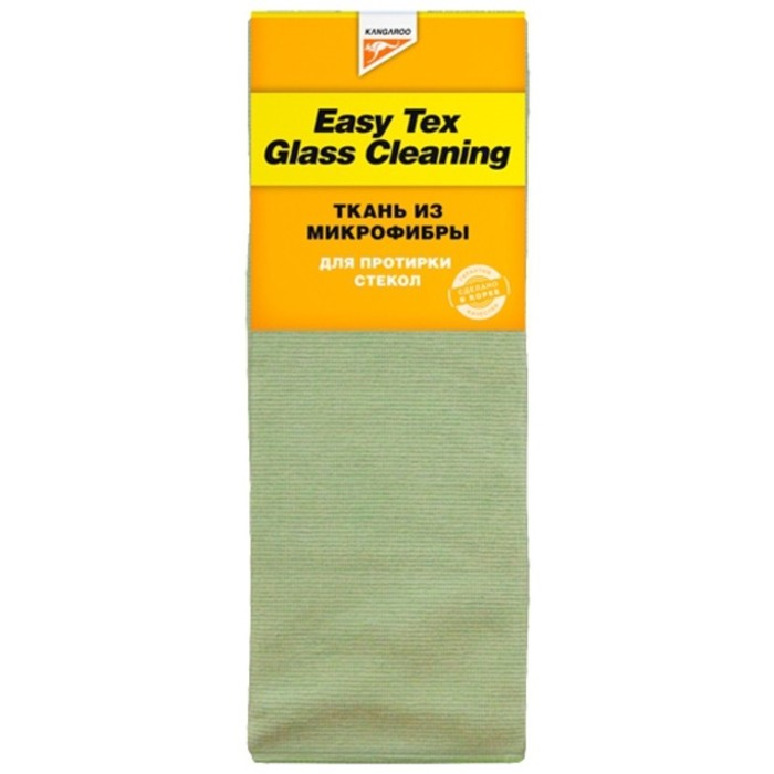 фото Ткань для протирки стекол авто kangaroo easy tex glass cleaning, 40 х 60 см