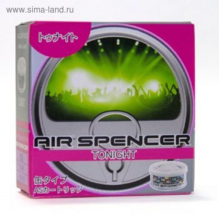 цена Ароматизатор меловой EIKOSHA Air Spencer, TONIGHT/Наступающая ночь A-55