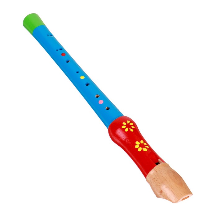 Музыкальная игрушка «Дудочка большая», цвета МИКС калабашка большая цвета микс